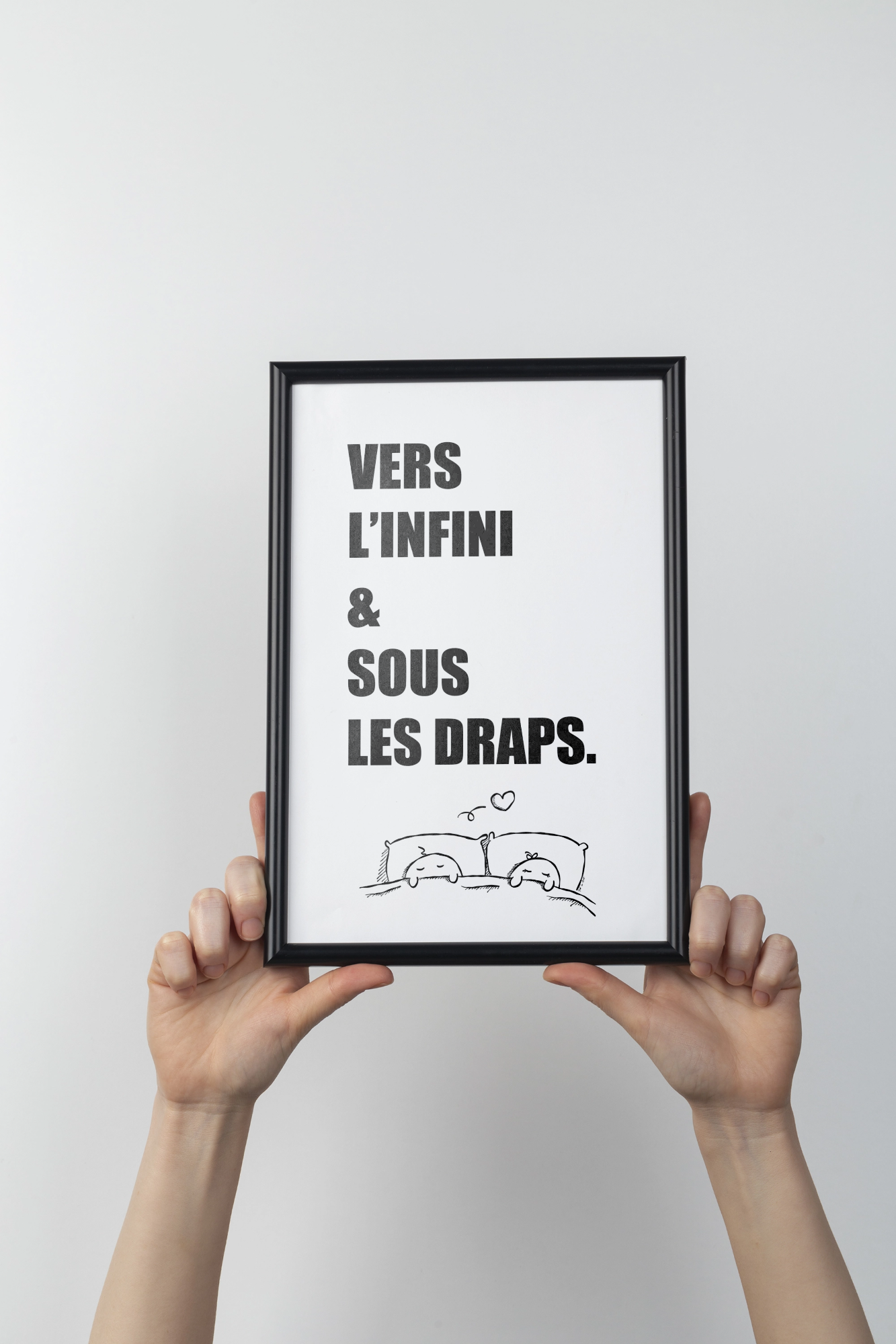Vers l'infini & sous les draps - Affiche