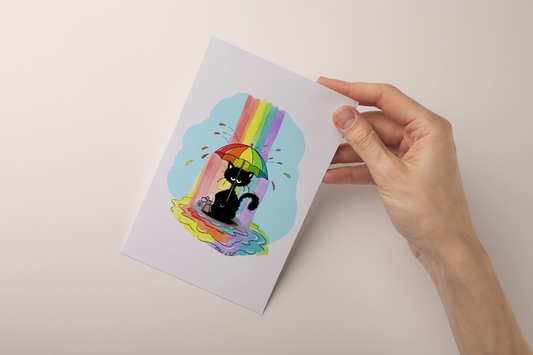 Carte Après la pluie, la couleur