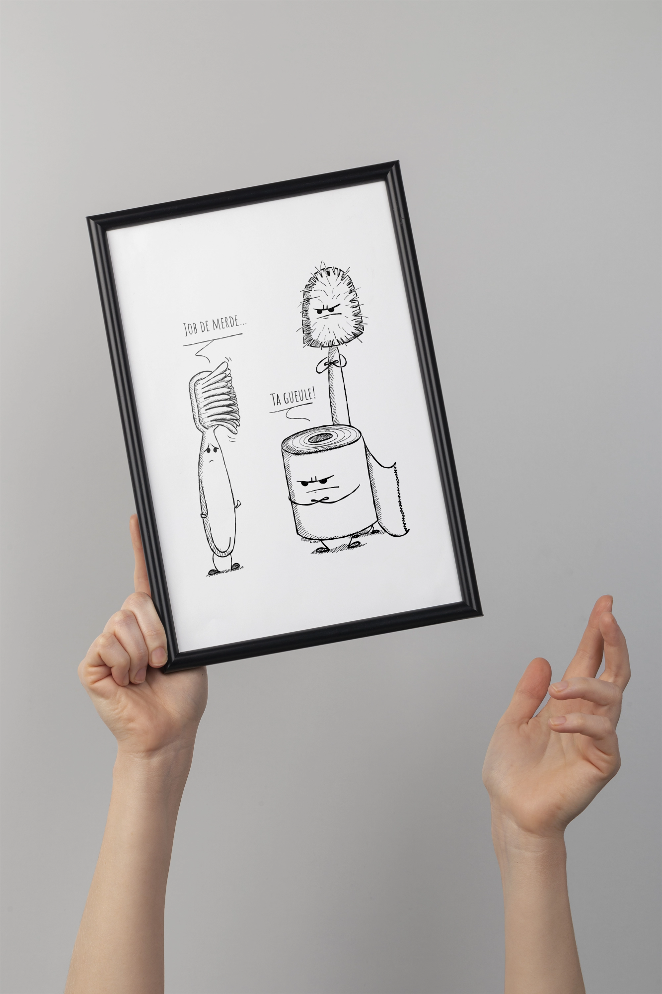 Affiche Job de m----...