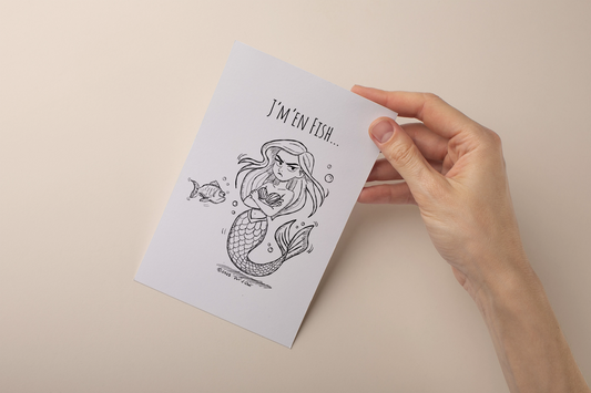 Carte J'm'en fish