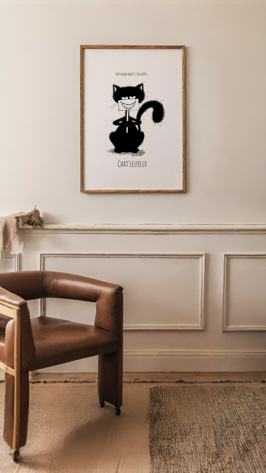 Chat'leureux - Affiche