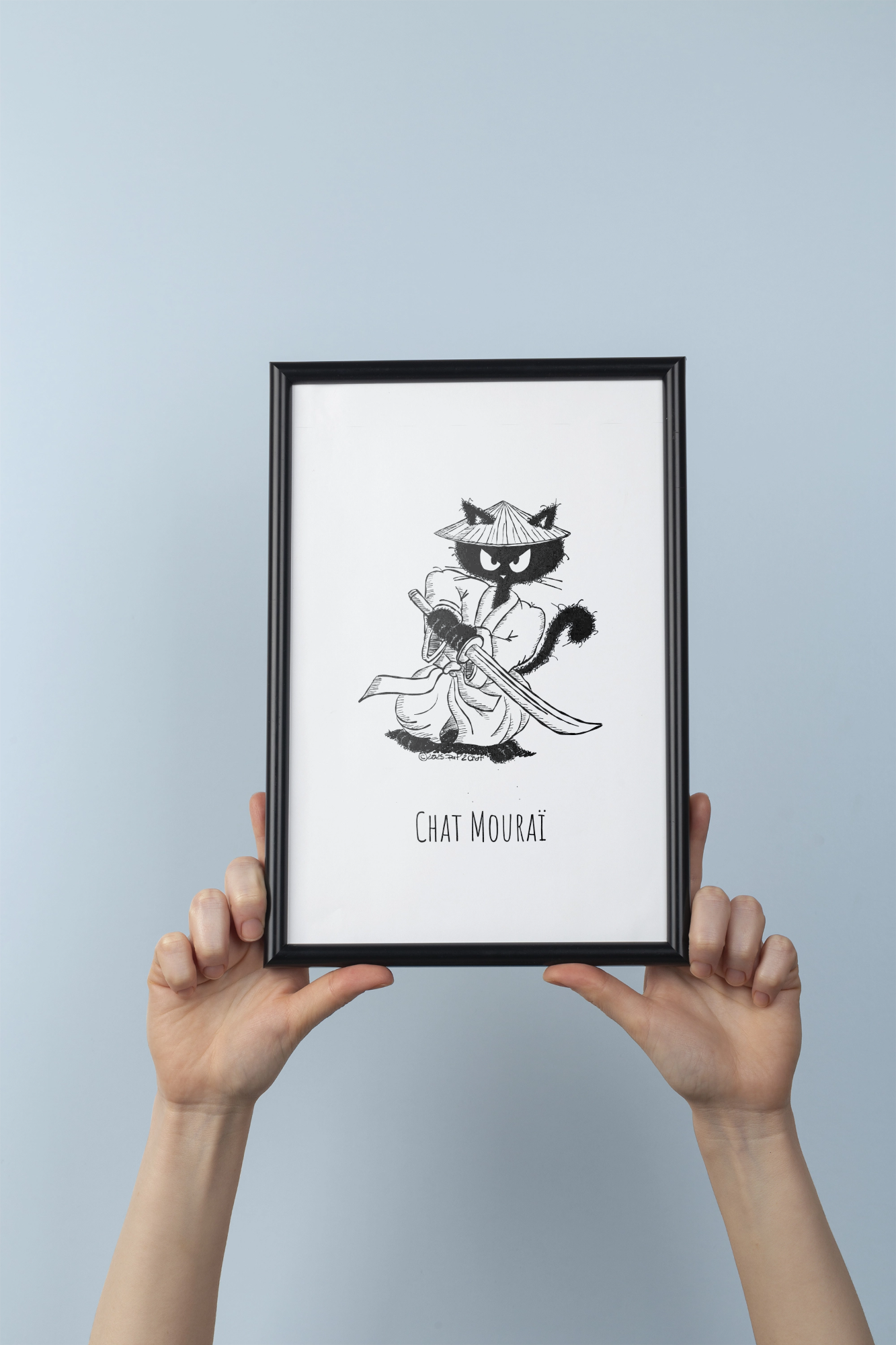 Chat Mouraï - Affiche