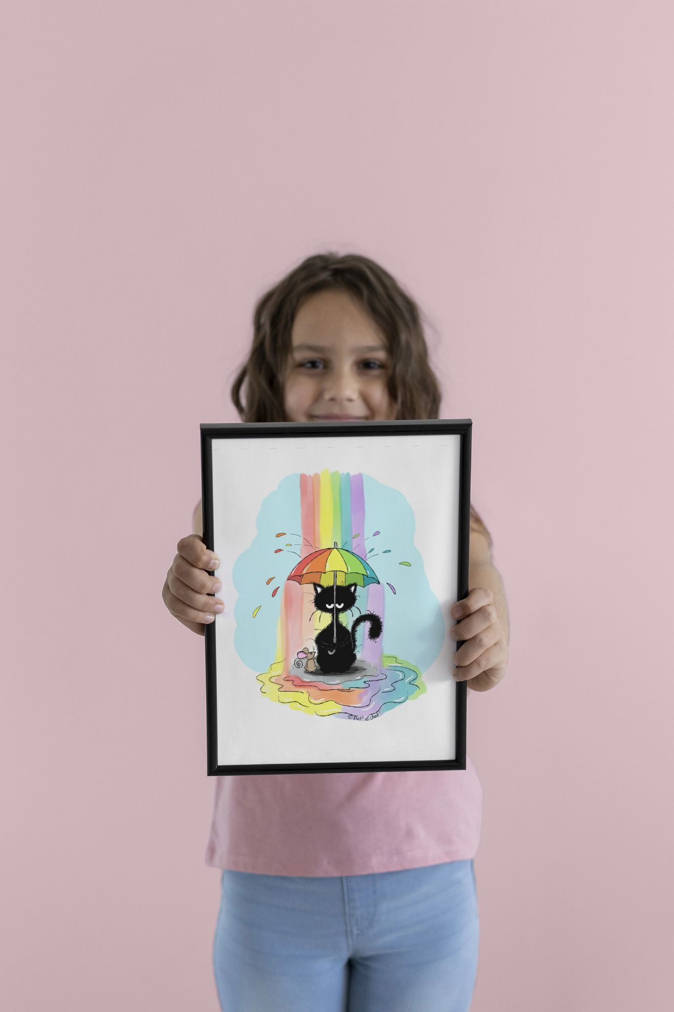 Après la pluie, la couleur - Affiche