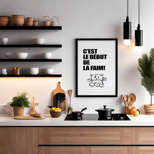 C'est le début de la faim - Affiche