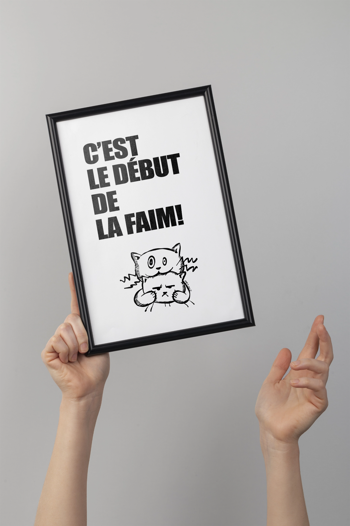 C'est le début de la faim - Affiche