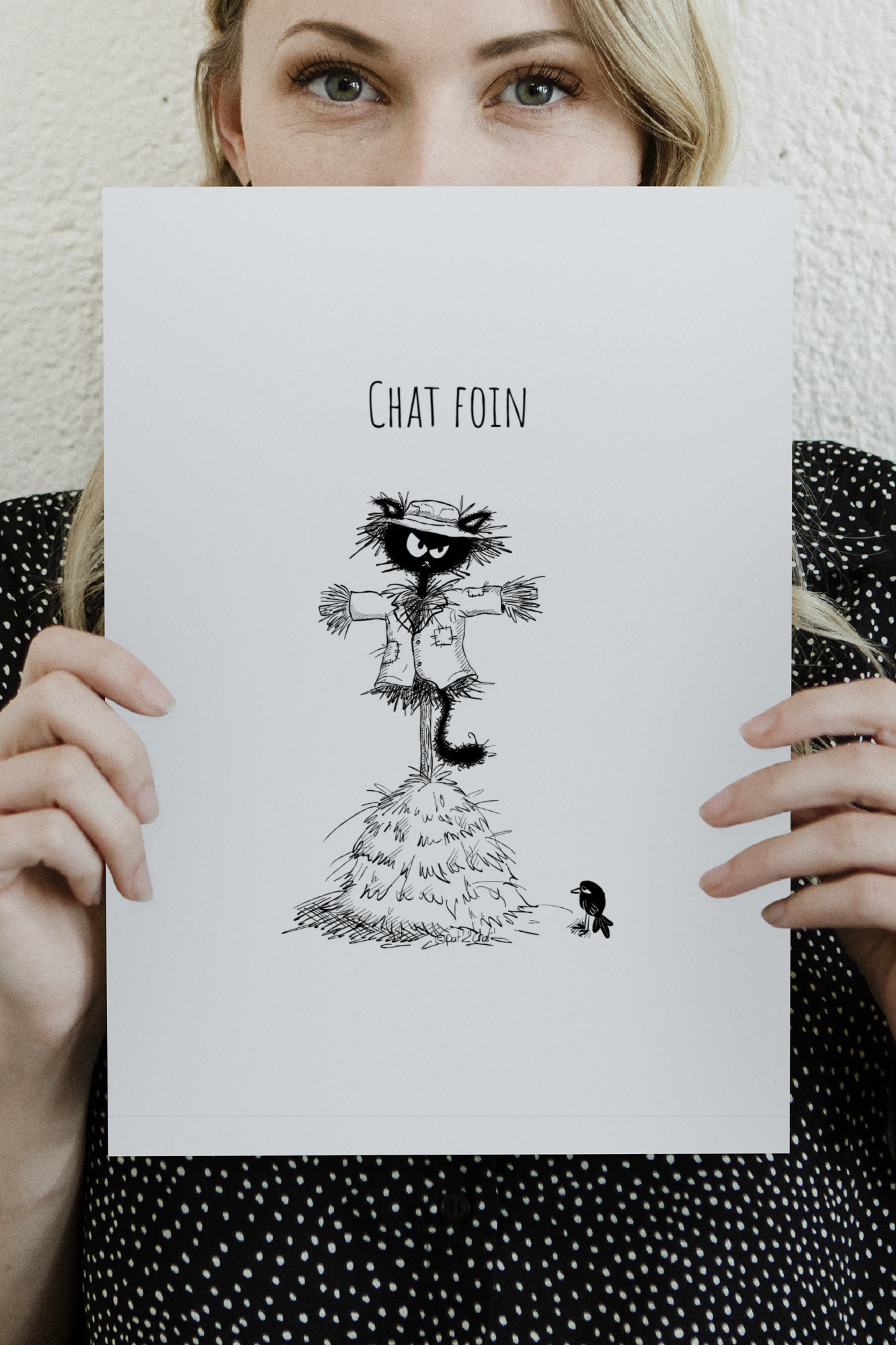 Chat Foin - Affiche