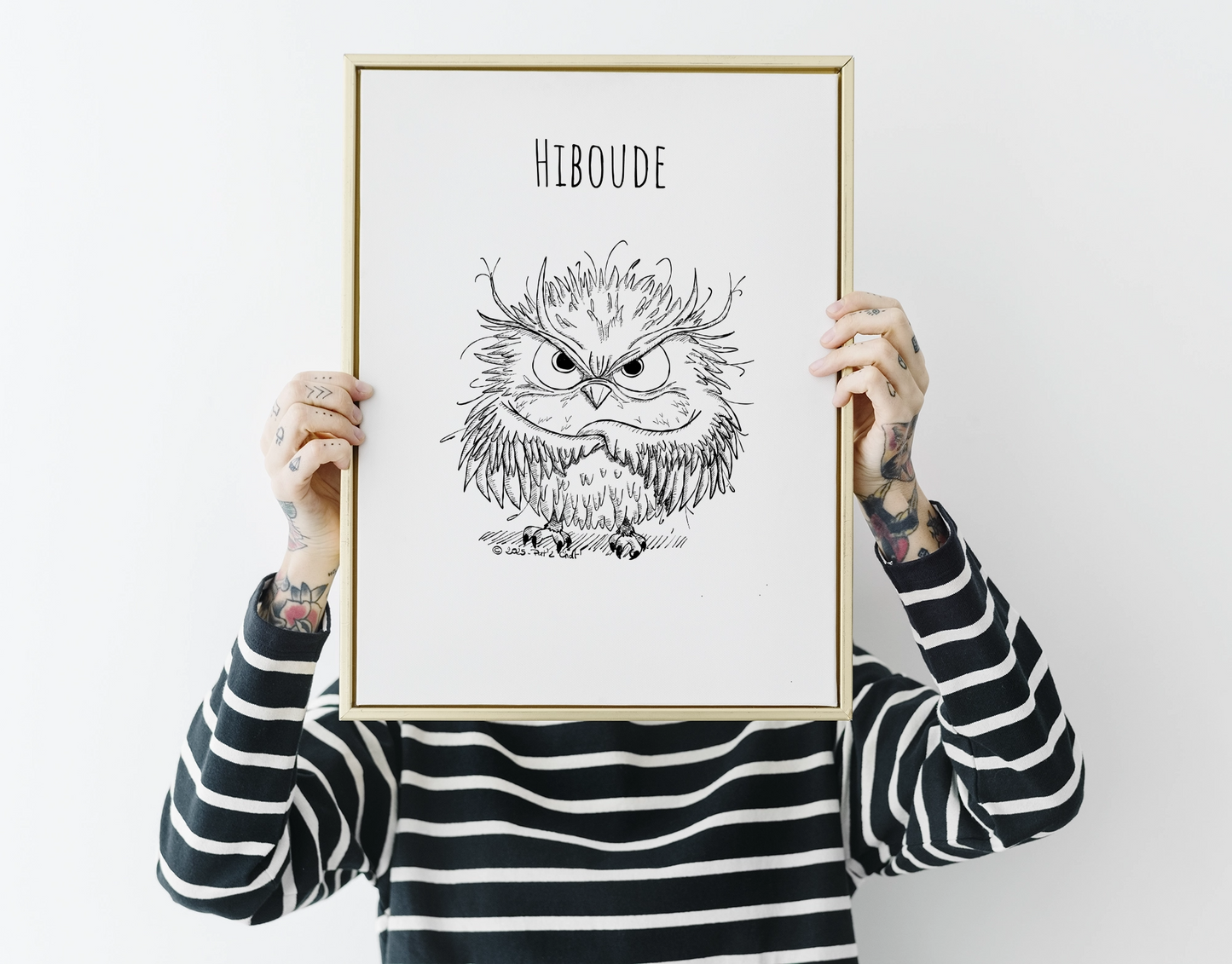 Hiboude - Affiche