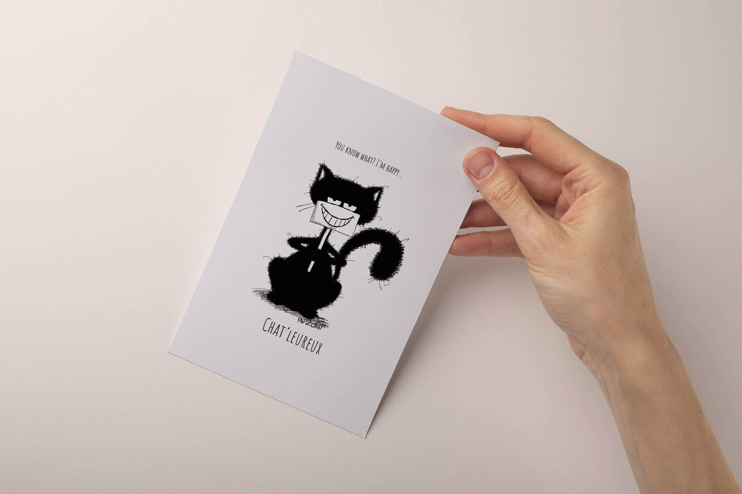 Carte Chat'leureux