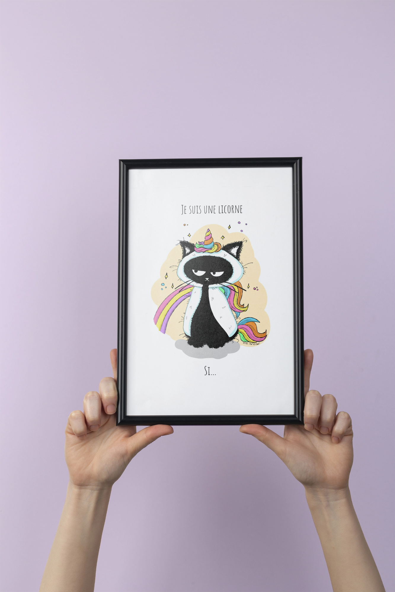Je suis une licorne... Si ! - Affiche