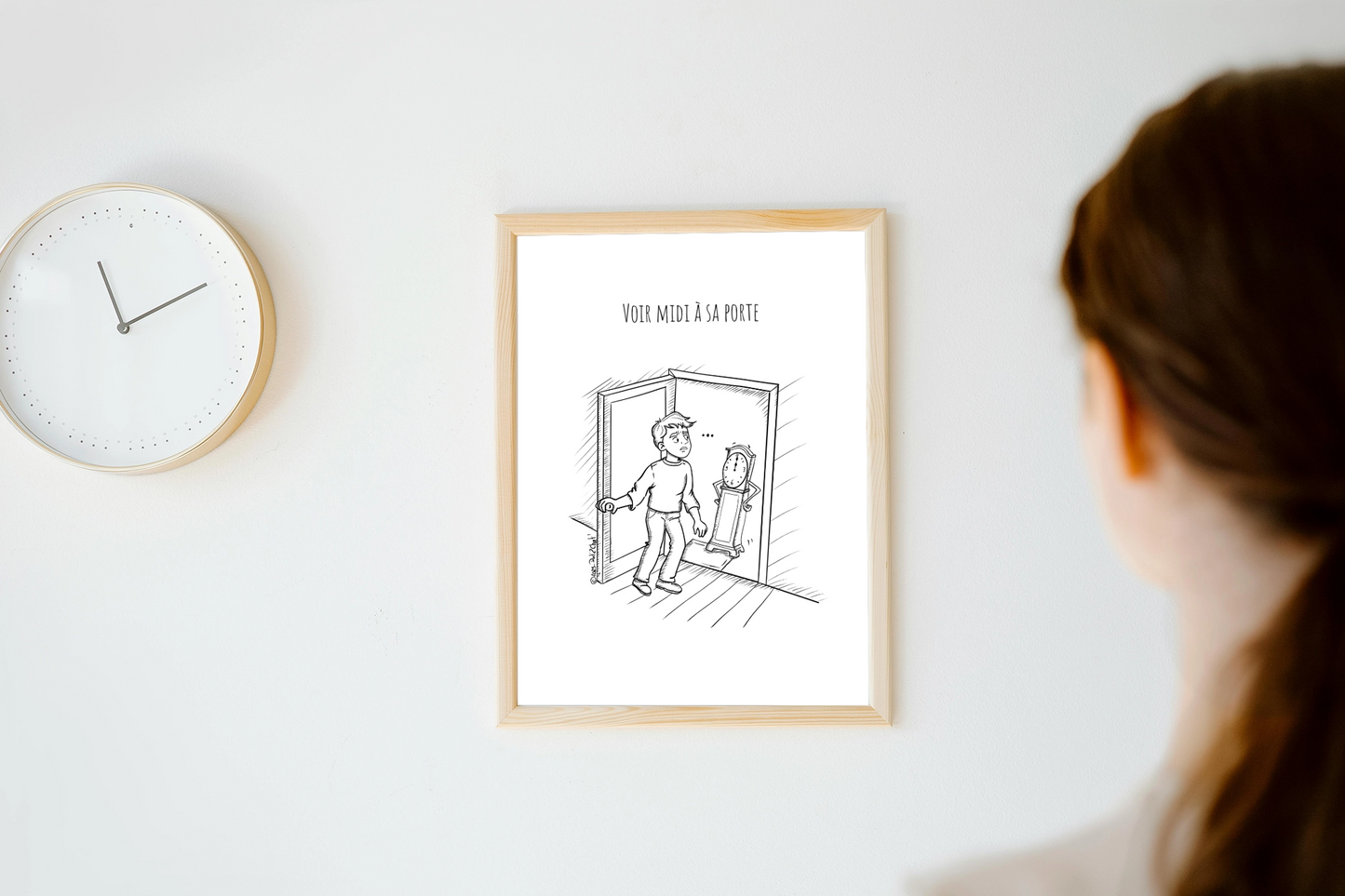 Voir midi à sa porte - Affiche