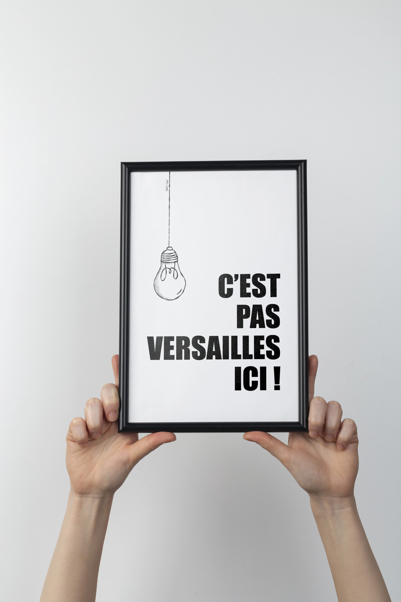 C'est pas Versailles ici ! - Affiche