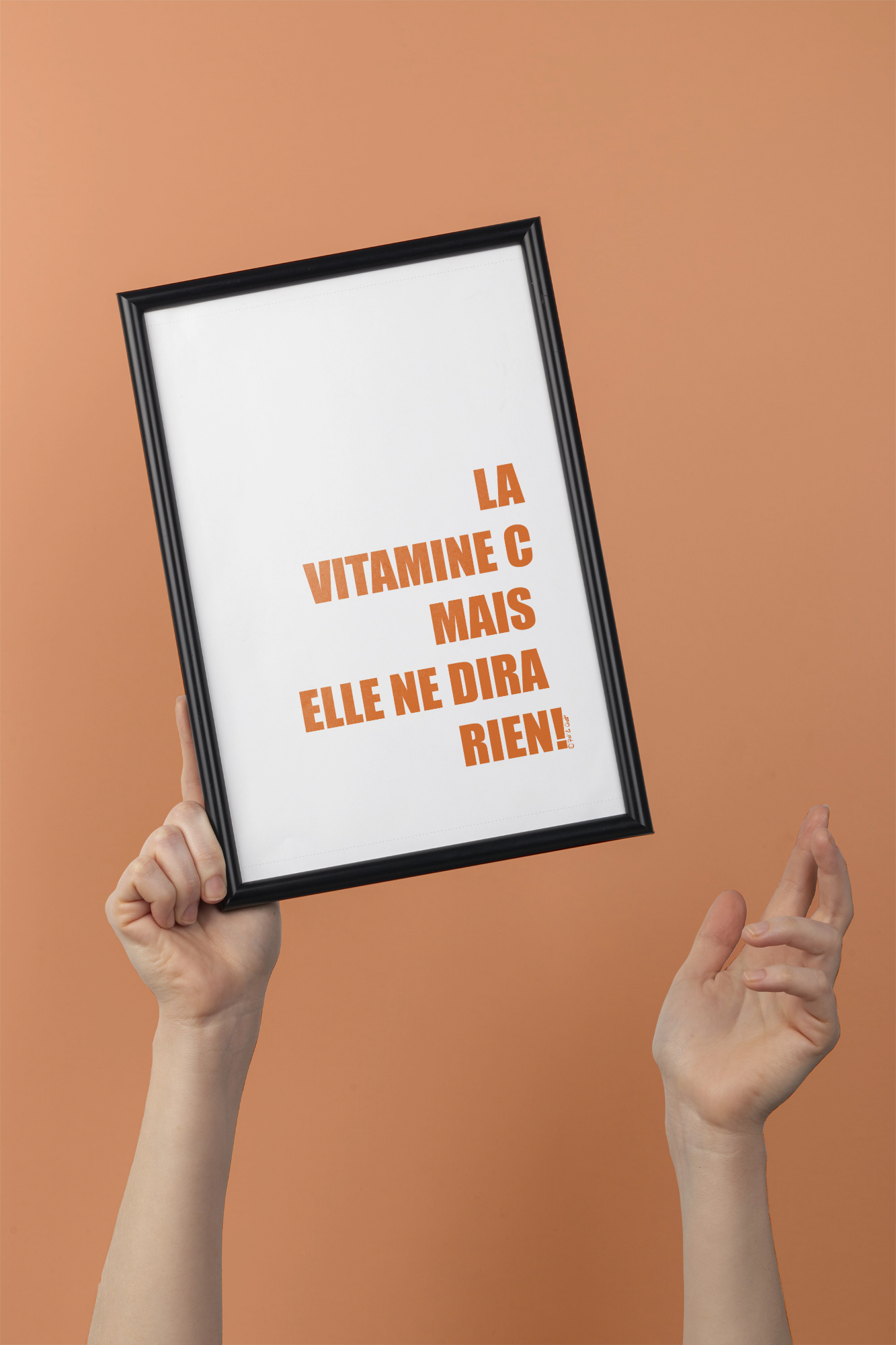 La vitamine C mais elle ne dira rien - Affiche