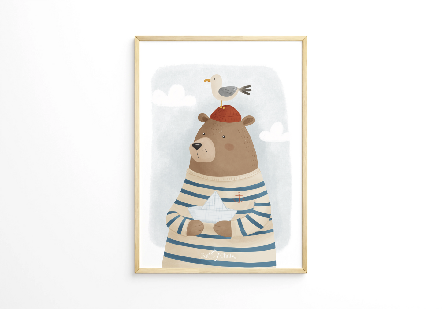 Affiche Ours Marin