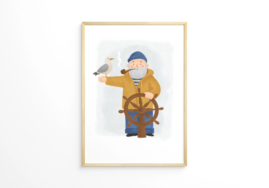 Affiche P'tit Capitaine