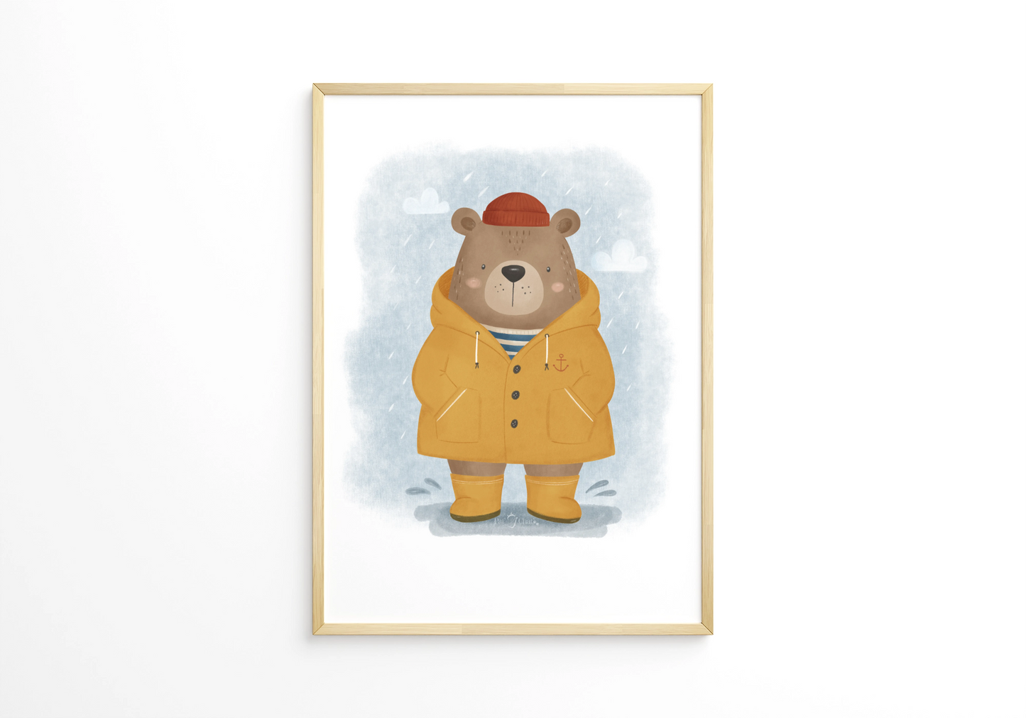 Affiche Sous la Pluie