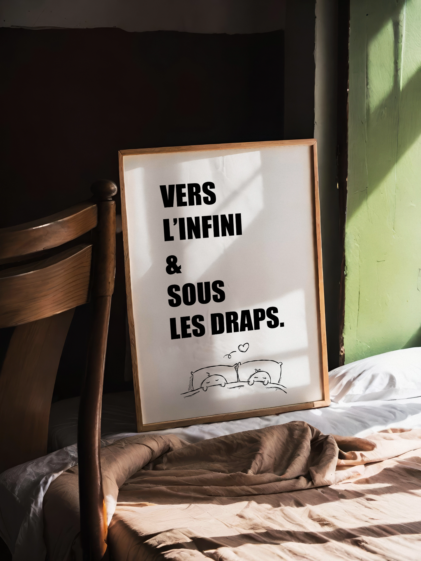 Vers l'infini & sous les draps - Affiche