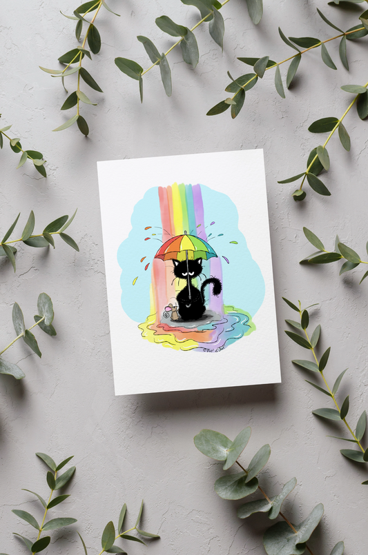 Carte Après la pluie, la couleur