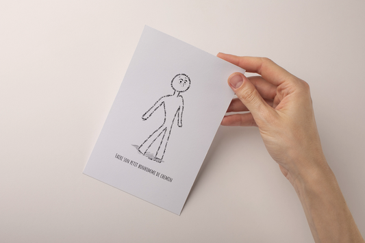 Carte Petit bonhomme de chemin