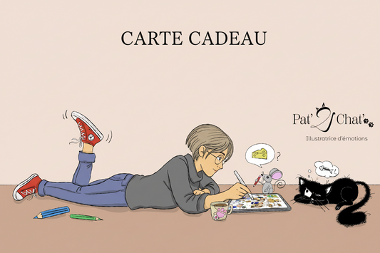 Carte-cadeau Pat' 2 Chat' Au Mur
