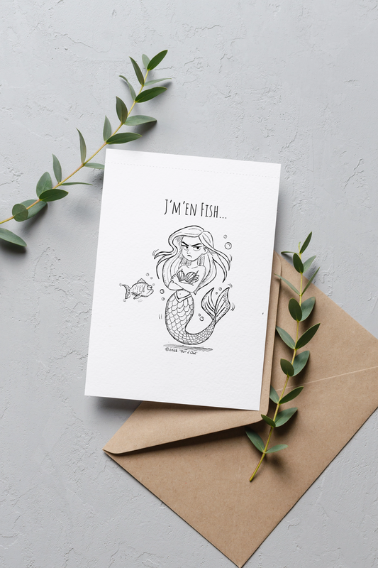 Carte J'm'en fish