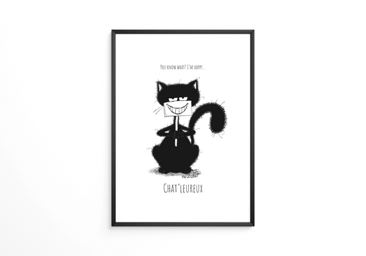 Chat'leureux - Affiche