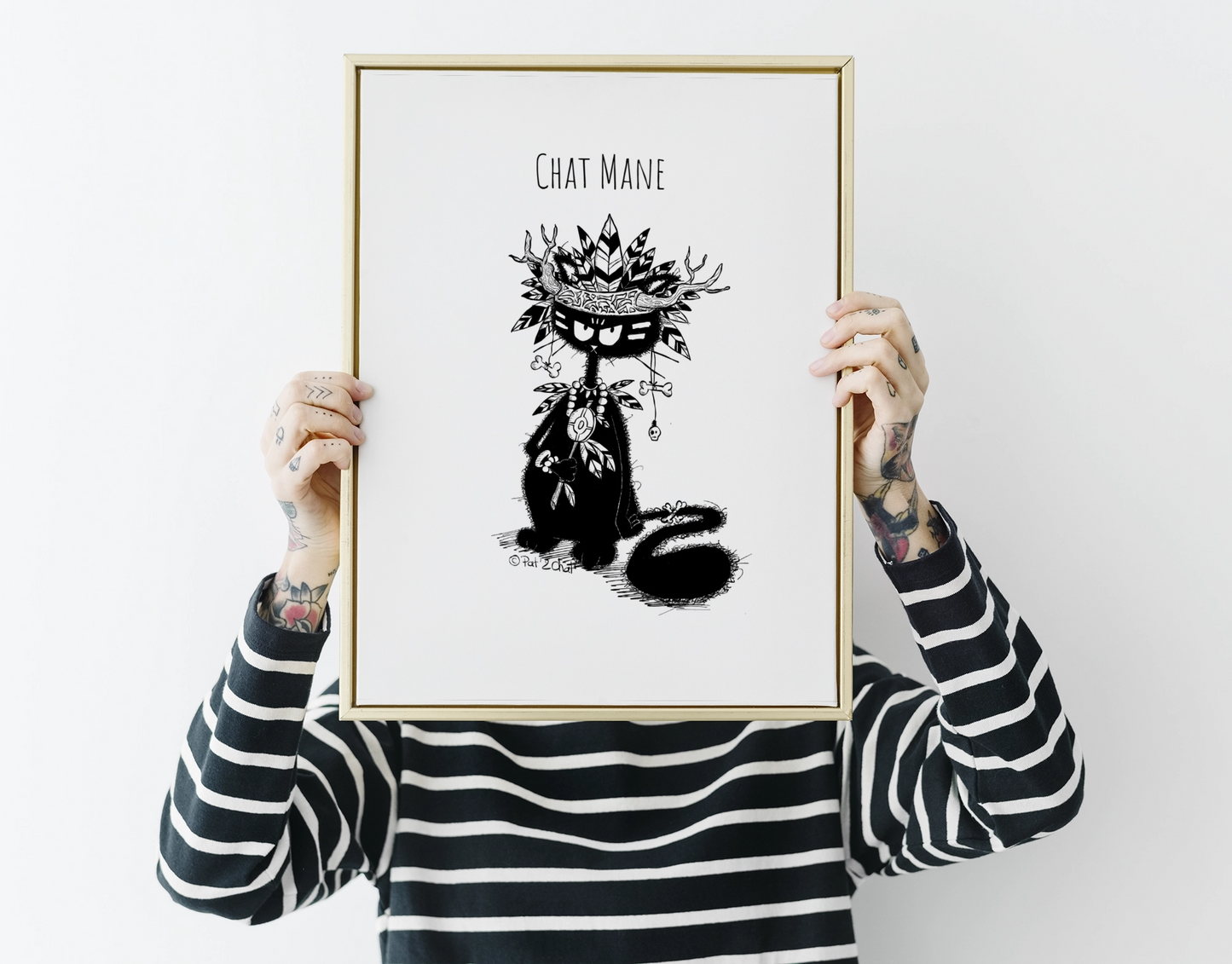 Chat Mane - Affiche