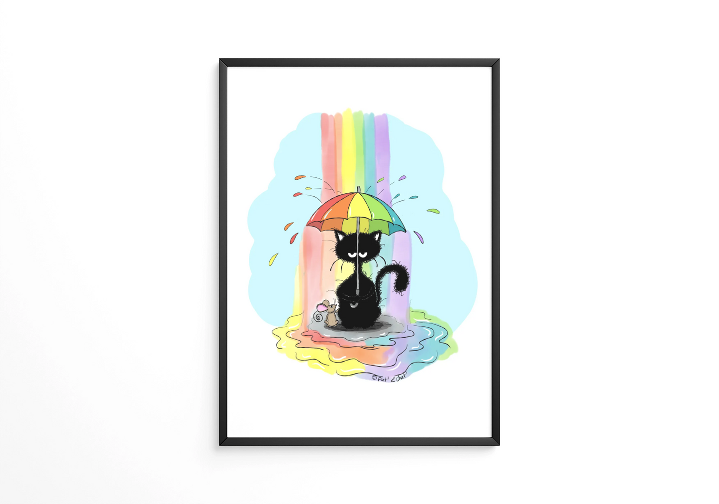 Après la pluie, la couleur - Affiche