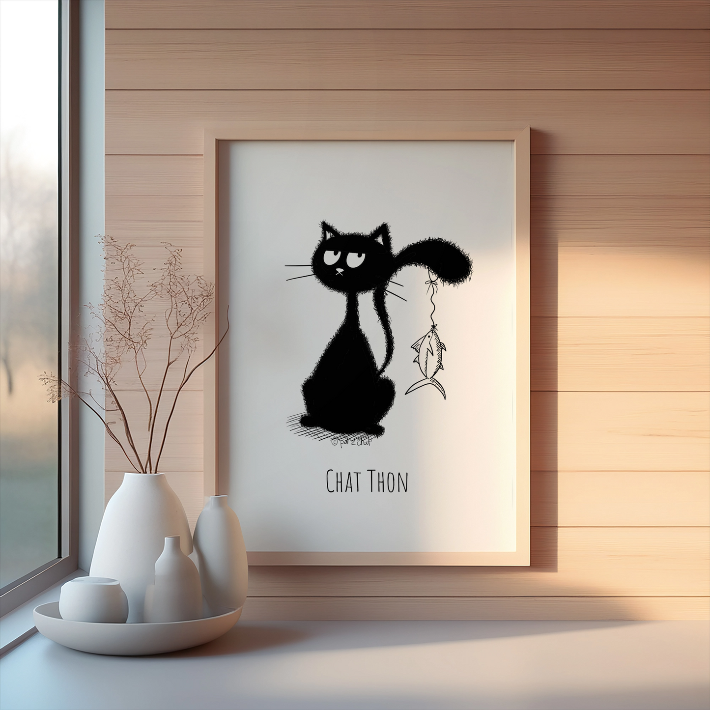 Le Chat Thon - Affiche
