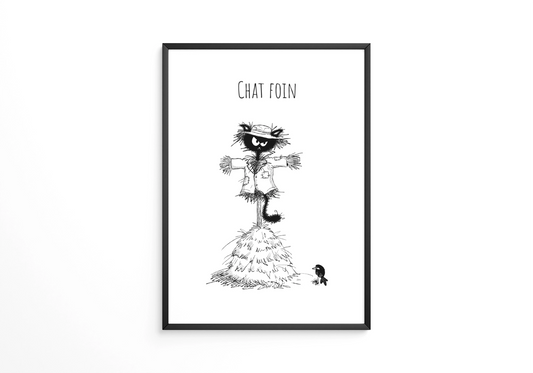 Chat Foin - Affiche
