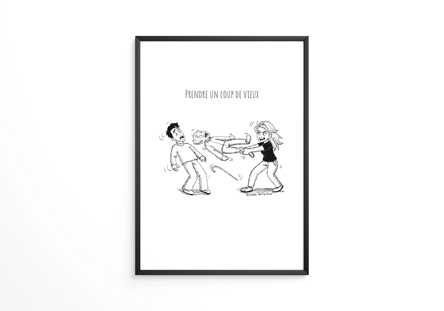 Prendre un coup de vieux - Affiche