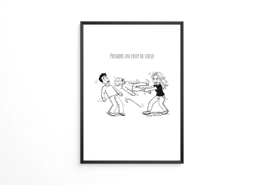Prendre un coup de vieux - Affiche