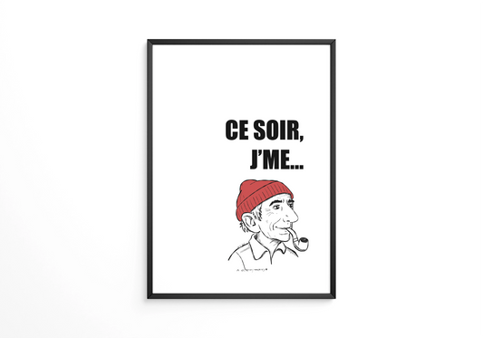 Ce soir, j'me... - Affiche