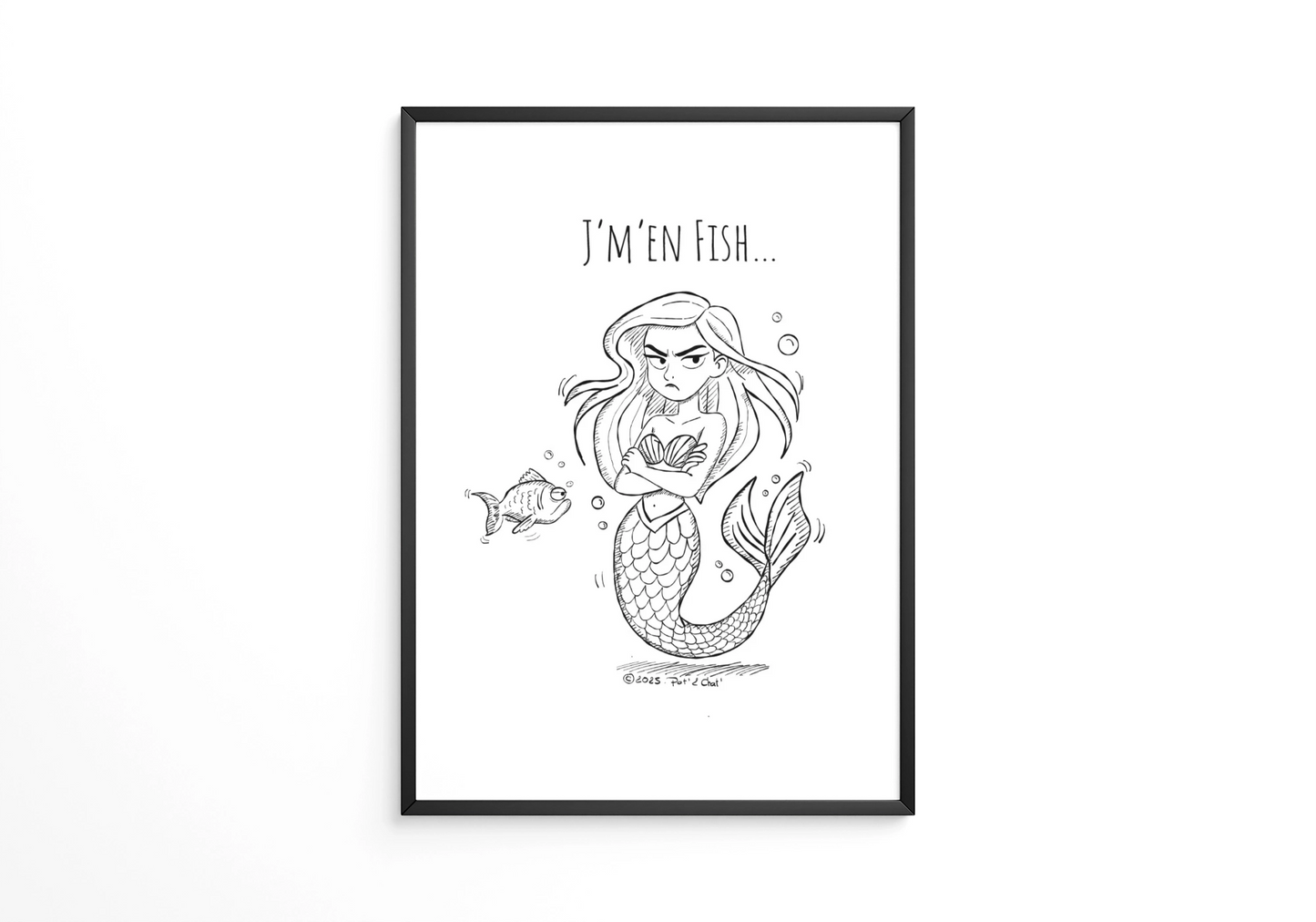 Affiche J'm'en Fish