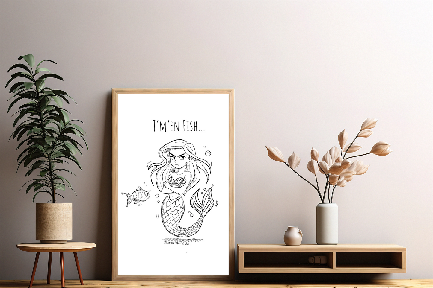 Affiche J'm'en Fish