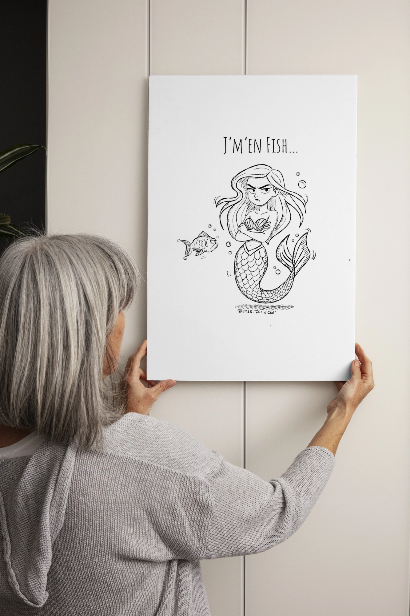 Affiche J'm'en Fish