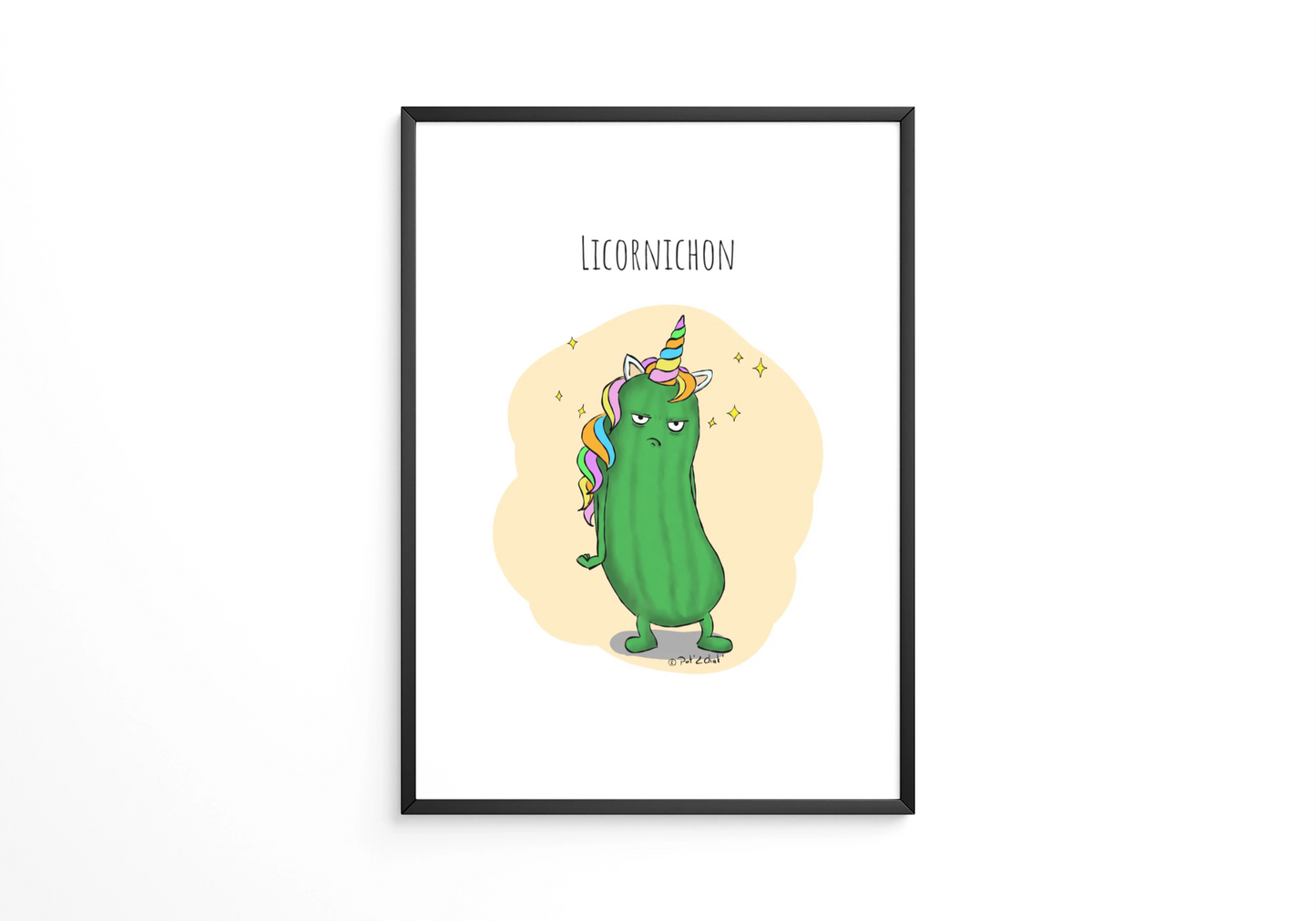 Licornichon - Affiche
