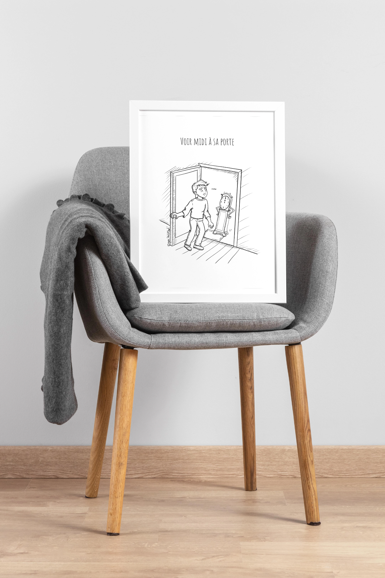 Voir midi à sa porte - Affiche