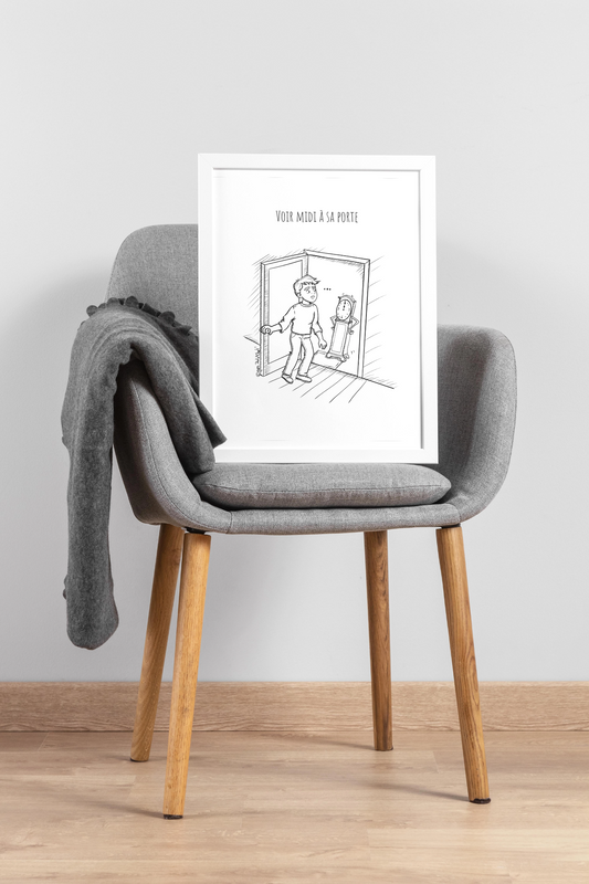 Voir midi à sa porte - Affiche