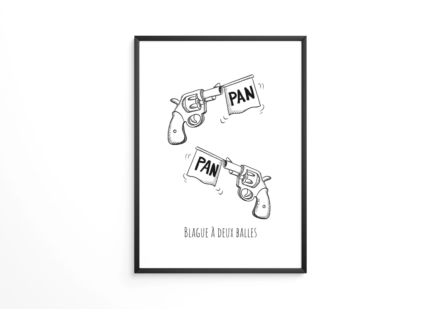 Blague à deux balles - Affiche