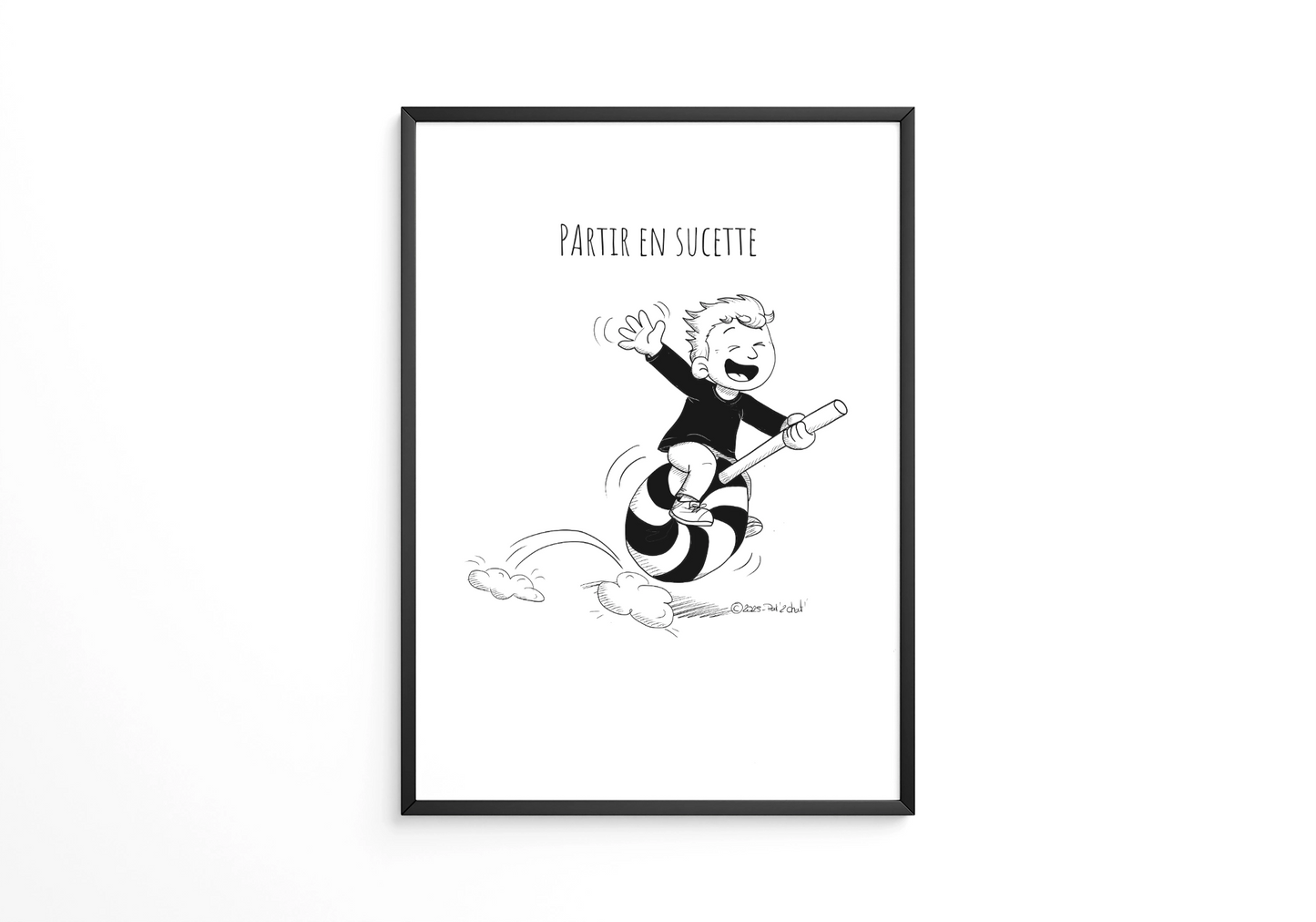 Partir en sucette - Affiche