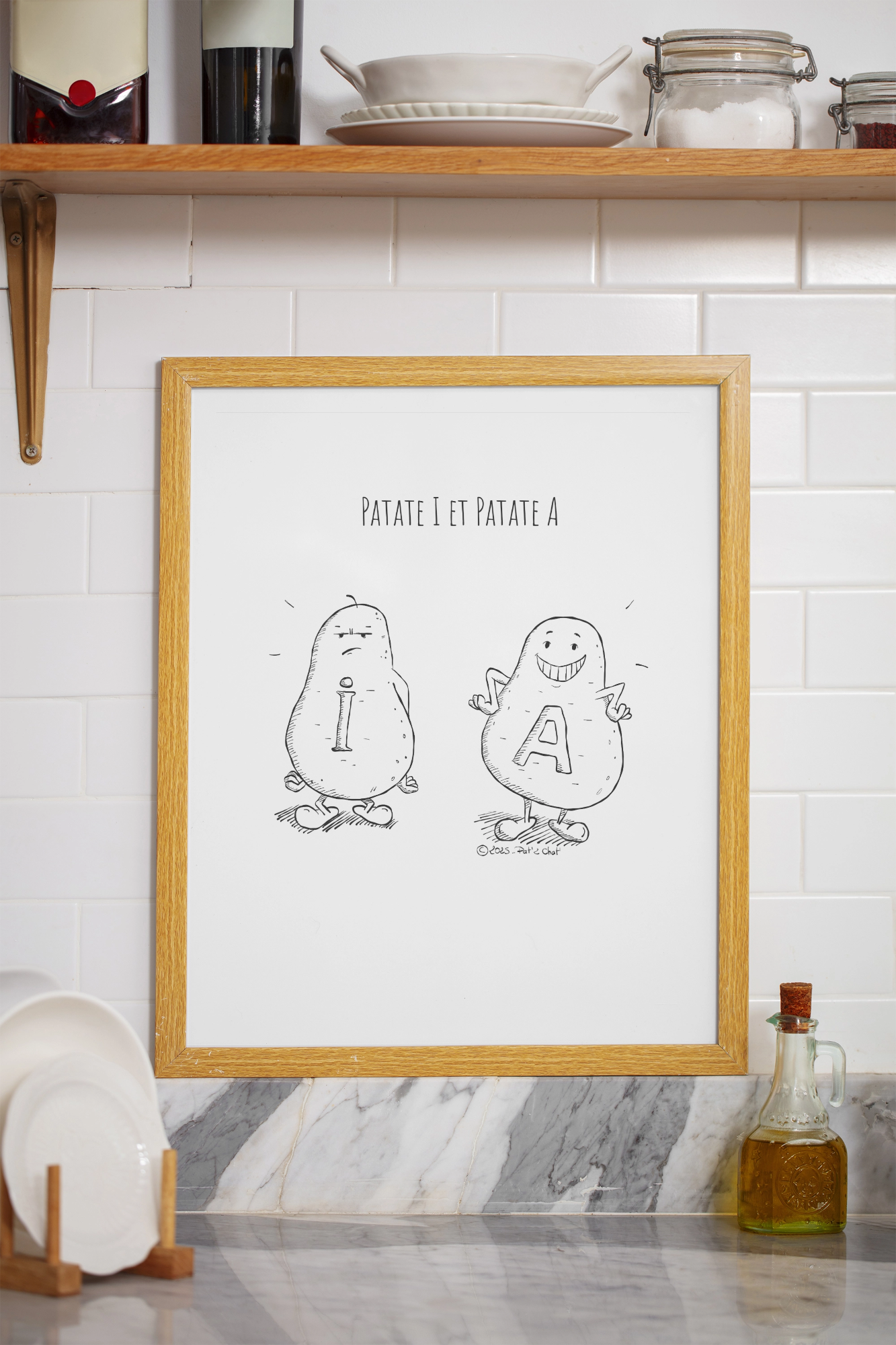 Patate I et Patate A - Affiche