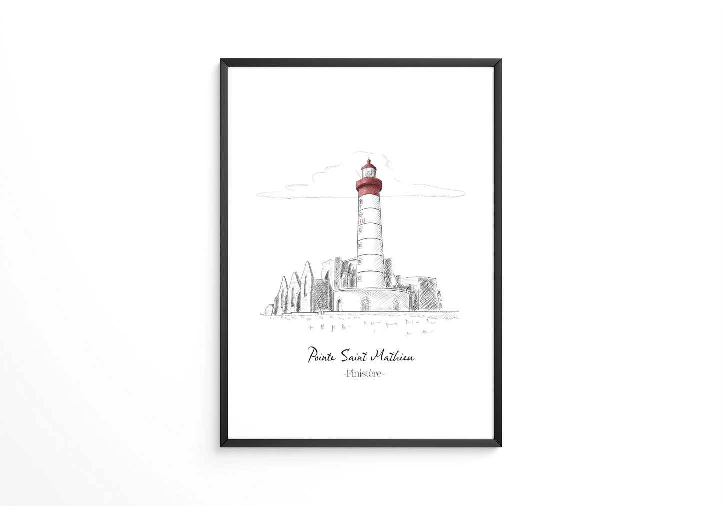 Pointe Saint Mathieu - Affiche