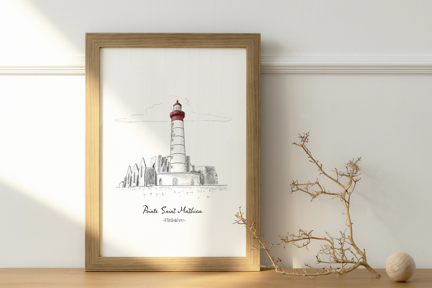 Pointe Saint Mathieu - Affiche