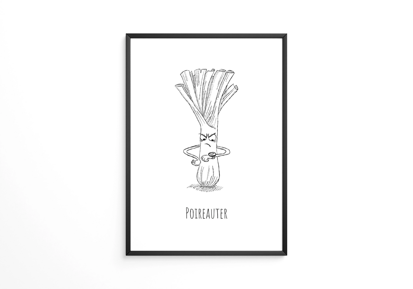 Poireauter - Affiche