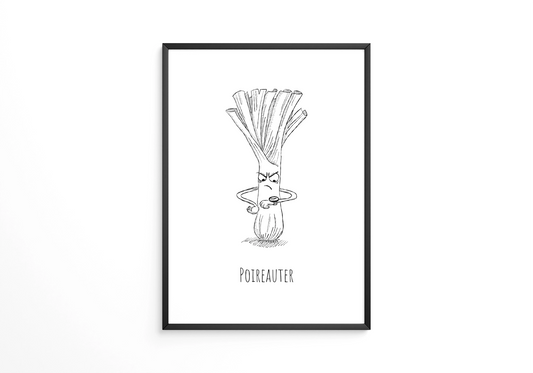 Poireauter - Affiche