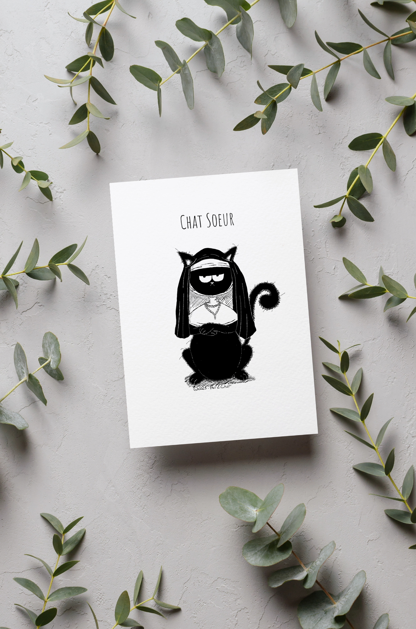 Carte Chat'soeur