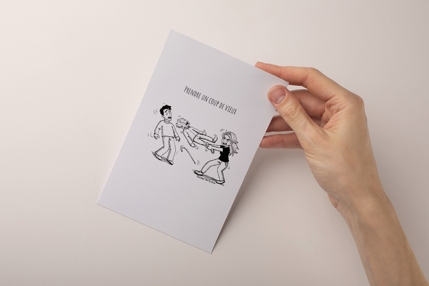 Carte Prendre un coup de vieux