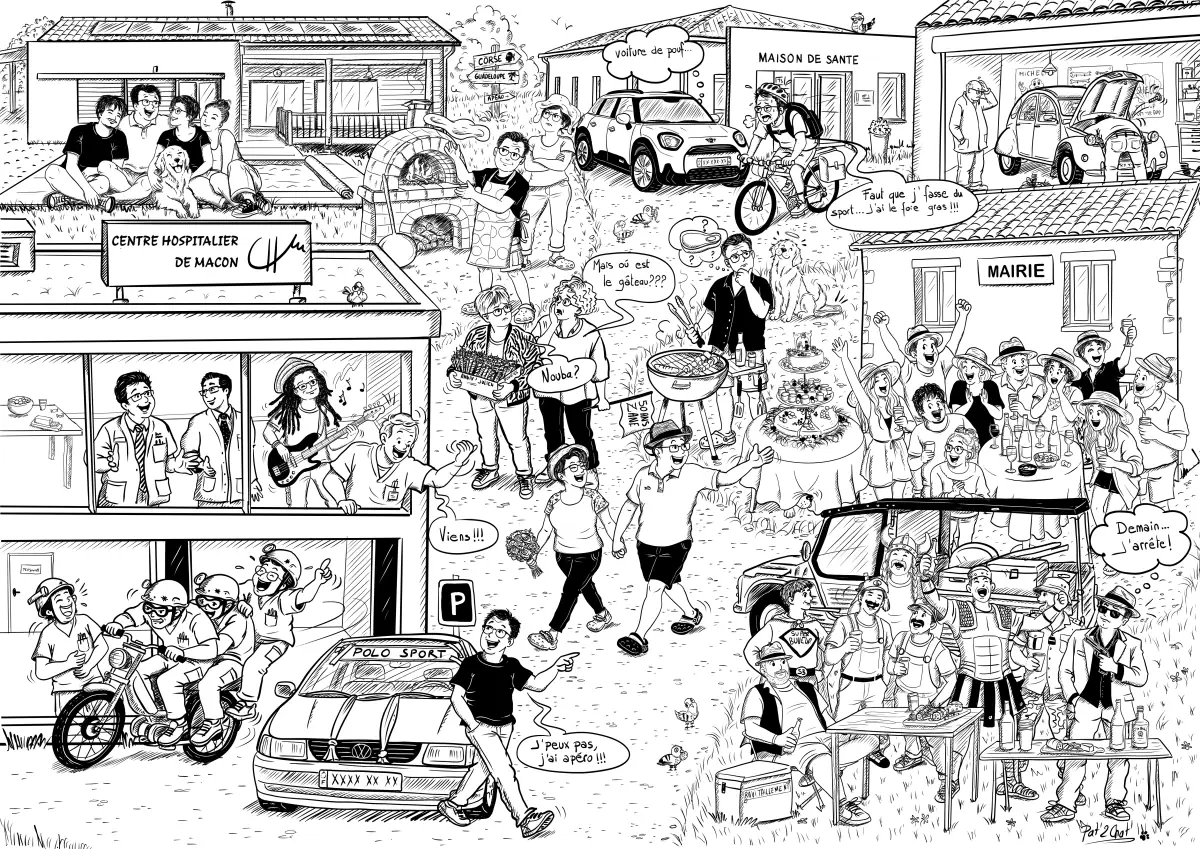 Exemple d’un portrait de vie Cherche et Trouve rempli d’anecdotes