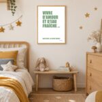 Mise en situation Chambre d’enfant de Vivre d&rsquo;amour et d&rsquo;eau fraîche …