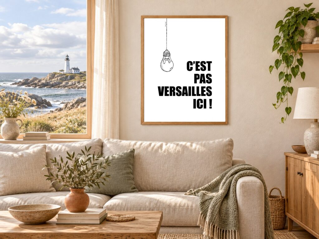 Mise en situation Salon-Phare de C&rsquo;est pas Versailles ici !